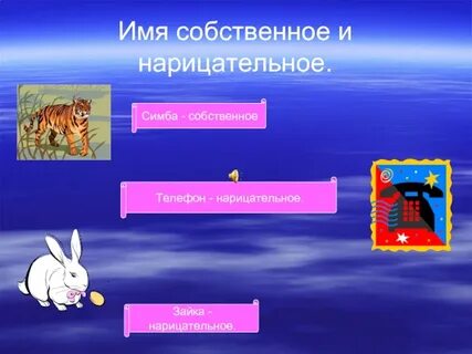 Какие есть имена нарицательные