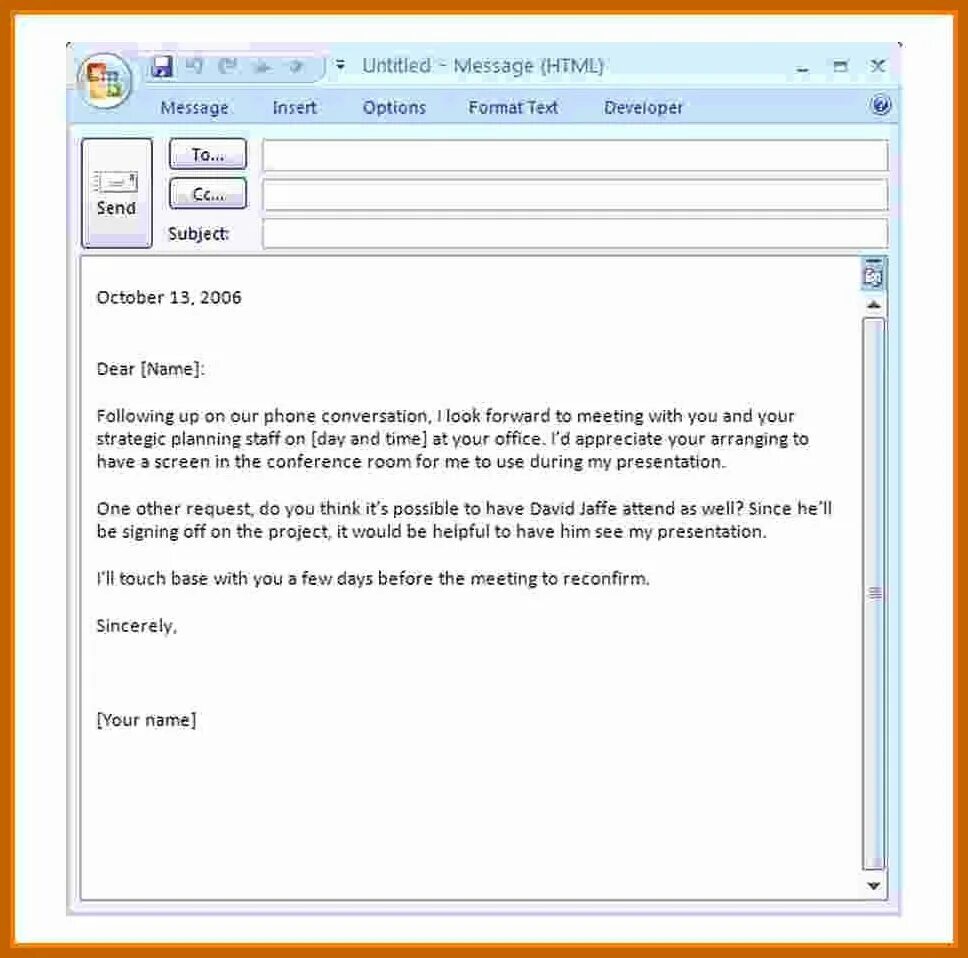 8 message html