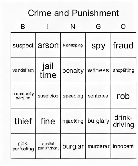 Транскрипция punishment. Crime and punishment Worksheets. Crime and punishment Vocabulary. Crime and punishment Vocabulary Worksheet. Crimes Vocabulary games.