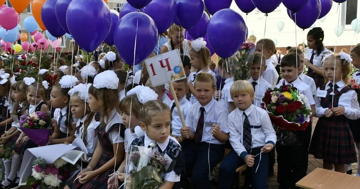 Линейка в школе. Школьники на линейке. Школа 1 сентября. Первоклассники на линейке.