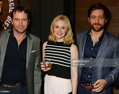 James Purefoy, Cara Theobold and Richard Rankin attend the launch of.