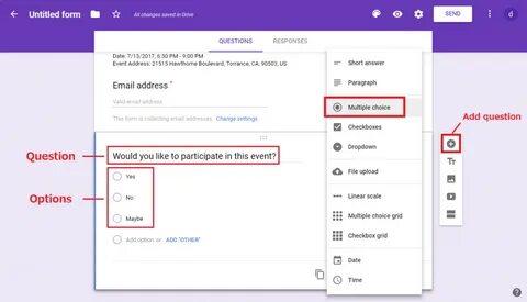 Google forms ссылка
