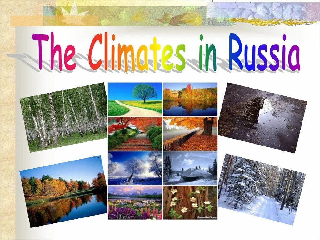 Seasons and weather in Russia. Weather in Russia for Kids. Russian climate картинки для презентации. Климат Russia на английском языке.