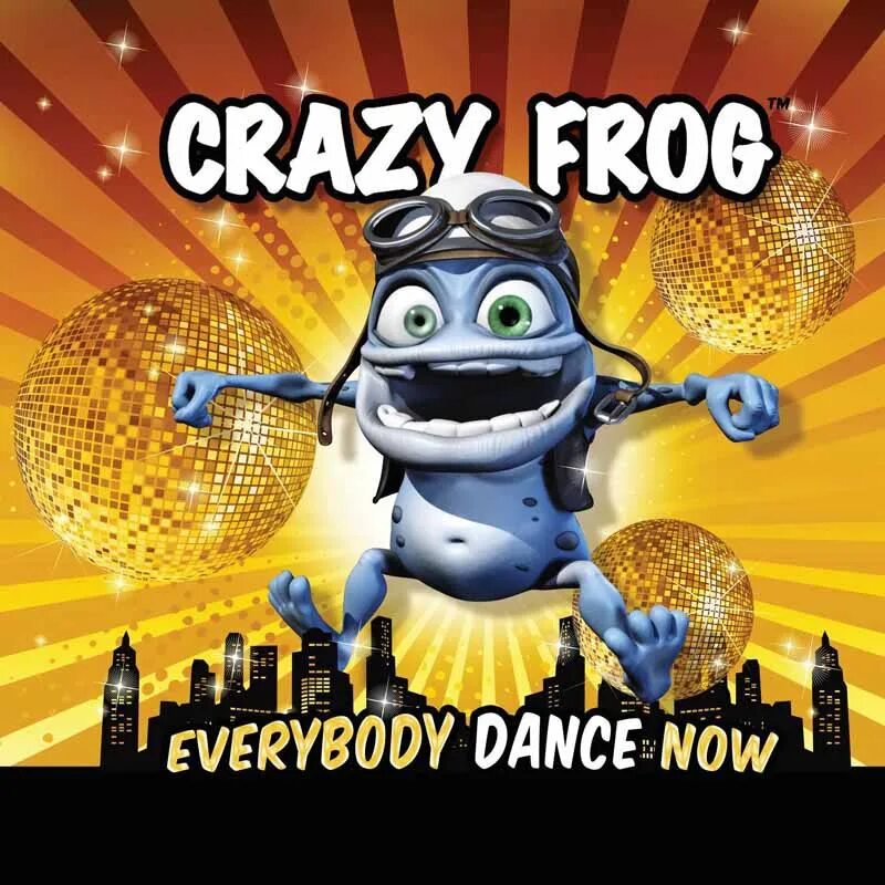 Включи crazy frog i like to. Crazy Frog. Crazy Frog Dance. Crazy Frog Everybody Dance Now альбом. Crazy Frog танец.