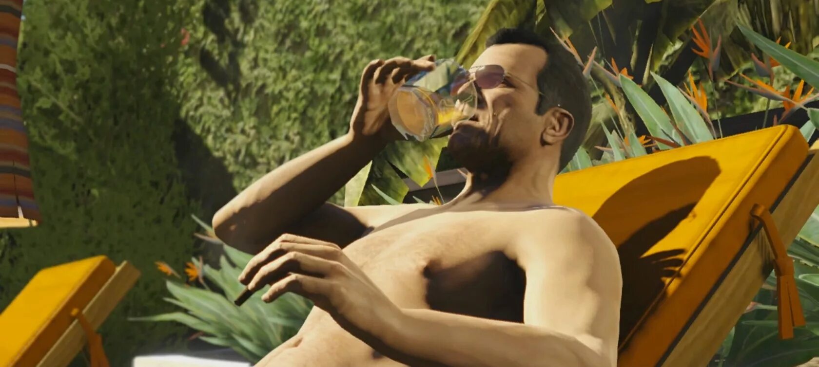 Гта 5 достижение приятного отдыха. Гта 5 аманда. майкл на шезлонге гта 5. nigga gta 5. майкл с бонгом гифка гта.