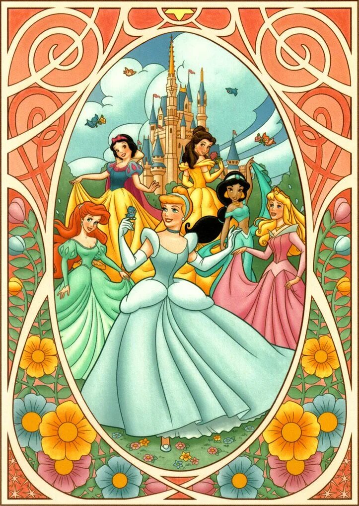 Добрые принцессы. Disney Princess принцесса Дисней. Принцессы Диснея картинки.