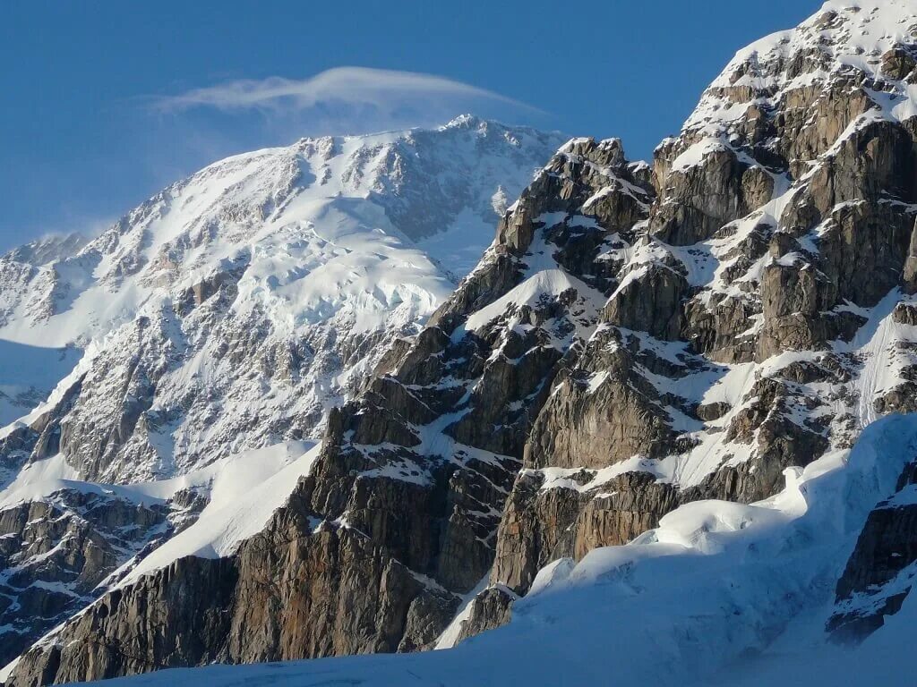 Северные вершины. Гора Денали (Мак-Кинли). Вершина: гора Мак-Кинли.. Северная Америка-гора Мак-Кинли, Аляска. Вершина гора Денали Северная Америка.