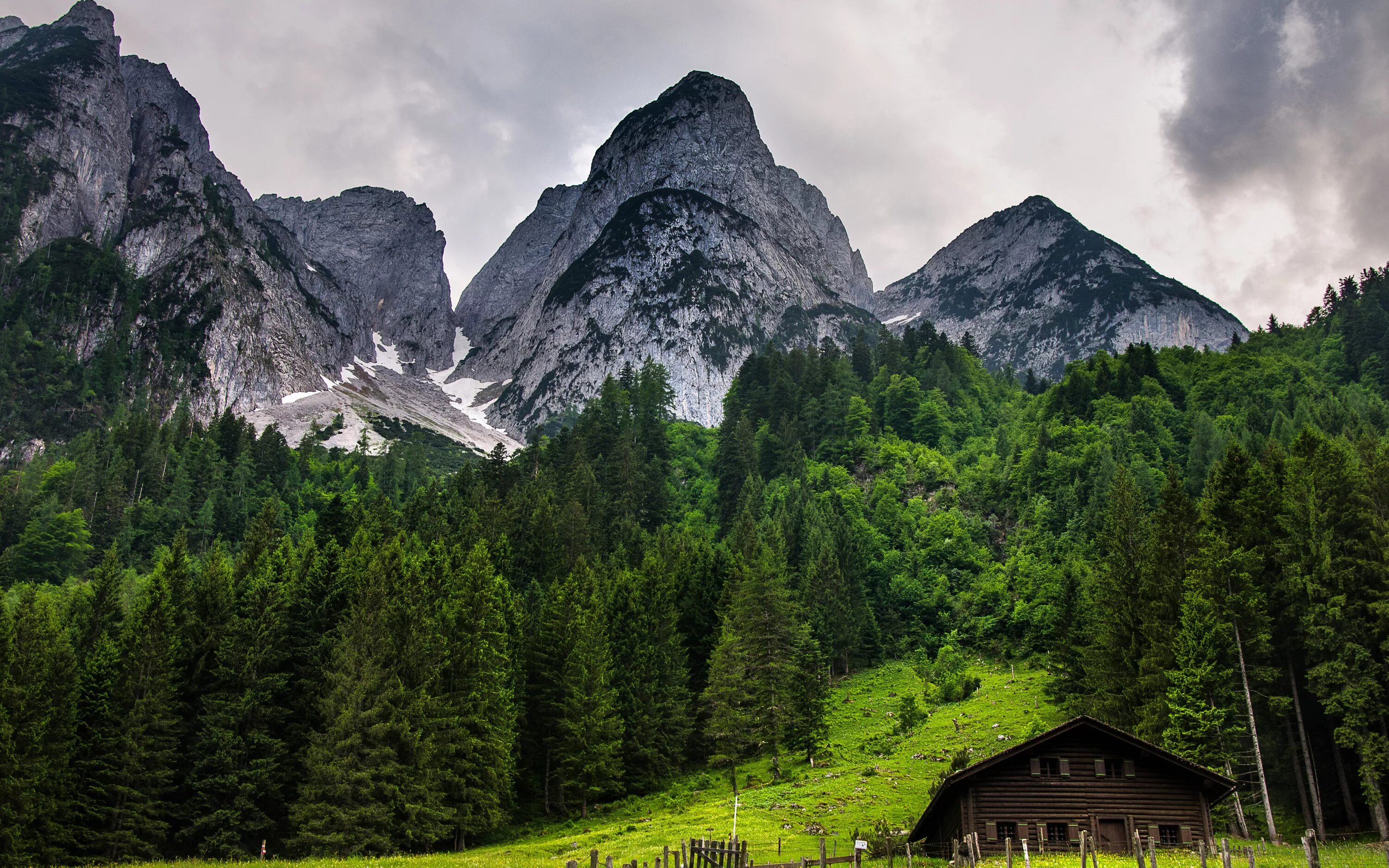 The high mountain in europe is. Австрия горы Альпы. Гуцульские Альпы. Гозау.