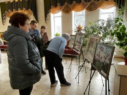 Устроили выставку