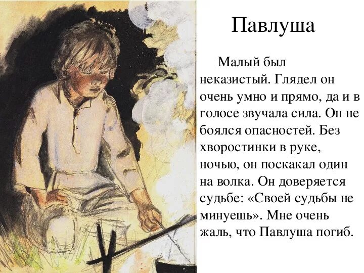 Рассказ павлуши