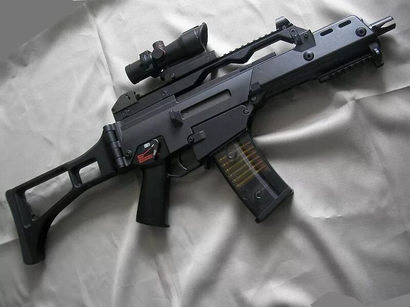 Автомат HK g36. HK g36 Bullpup. HK g36 прицел. G36c Калибр.