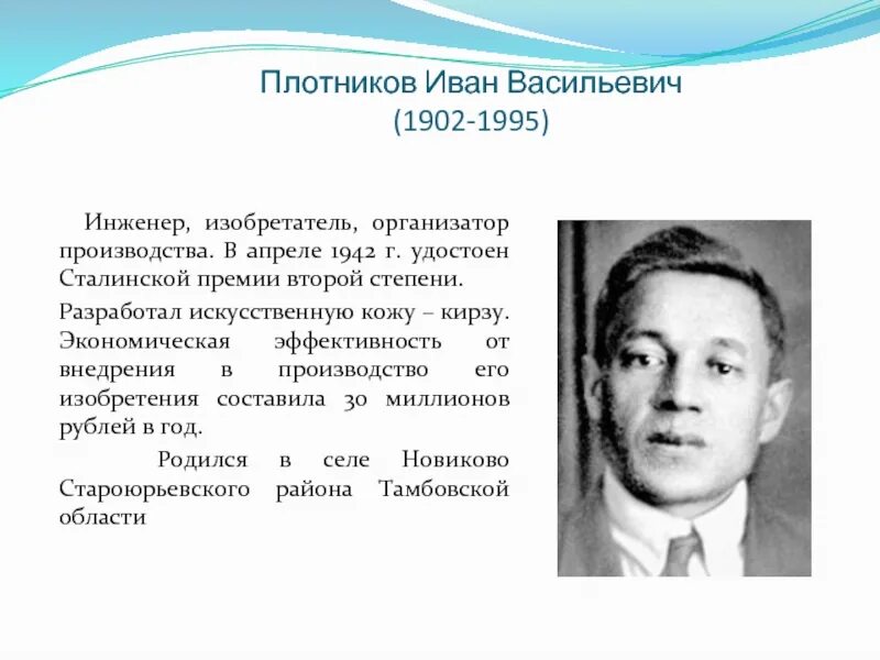Н д плотниковым