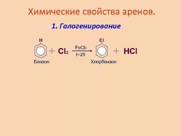 Бензол cl2 Fe реакция. Бензол плюс 6 хлор 2. Галогенирование бензола. Химические свойства аренов.