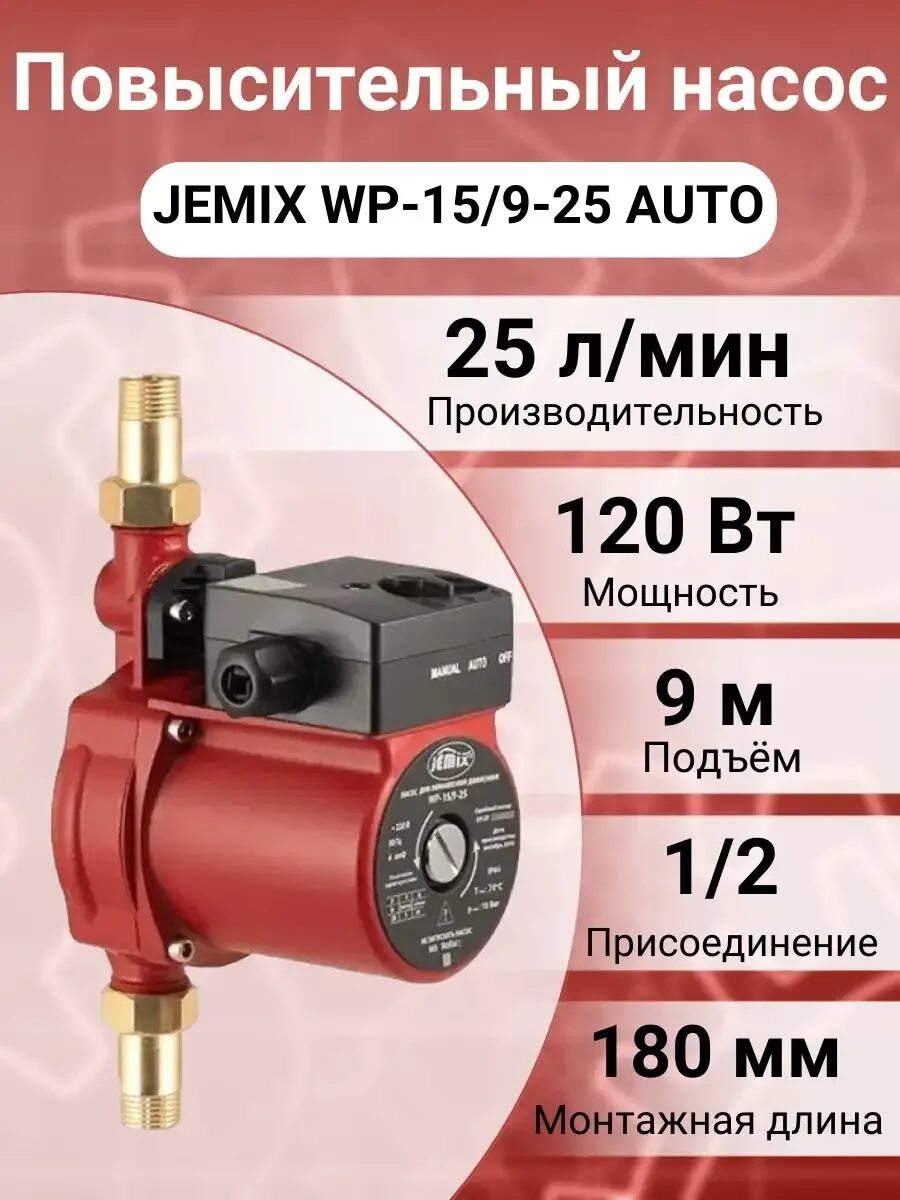 Jemix повышающий давление. Jemix повышающий давление