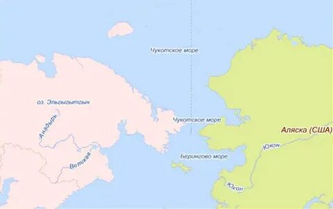 Пролив соединяющий чукотское и берингово море