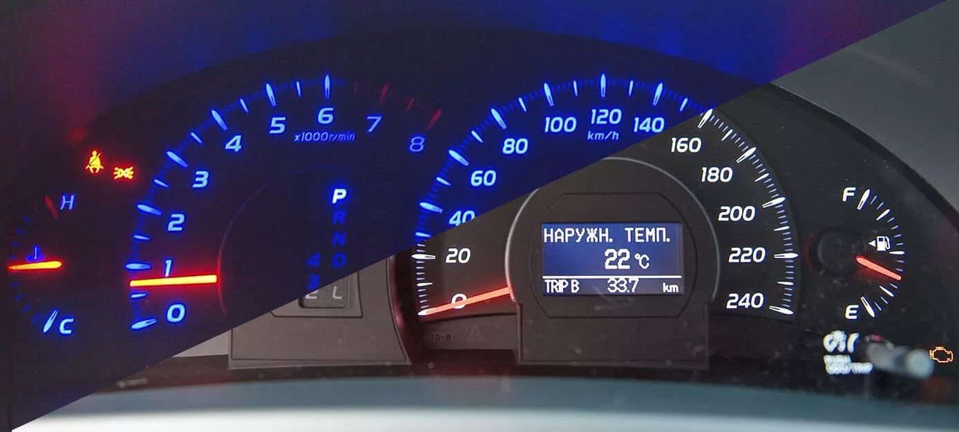 приборная панель от рестайла - Toyota Camry (XV50), 2,5 л, 2012 года тюнинг DRIV