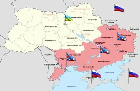 Территория крыма и донбасса