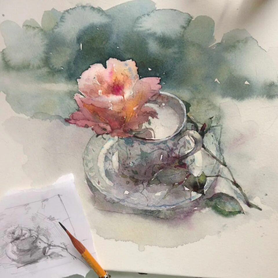 Прозрачная акварель. Прозрачная акварельная живопись. Прозрачная акварель картины. Акварельные цветы. Delphine poussot художник.