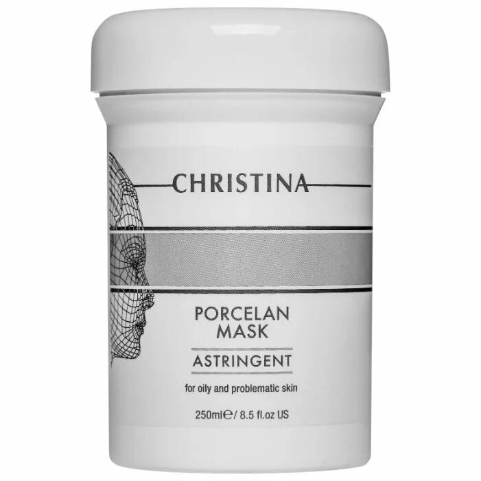 Поросуживающая маска Christina. Christina porcelan Mask. Christina professional маска для лица поросуживающая. Porcelan Moisture porcelan Mask.