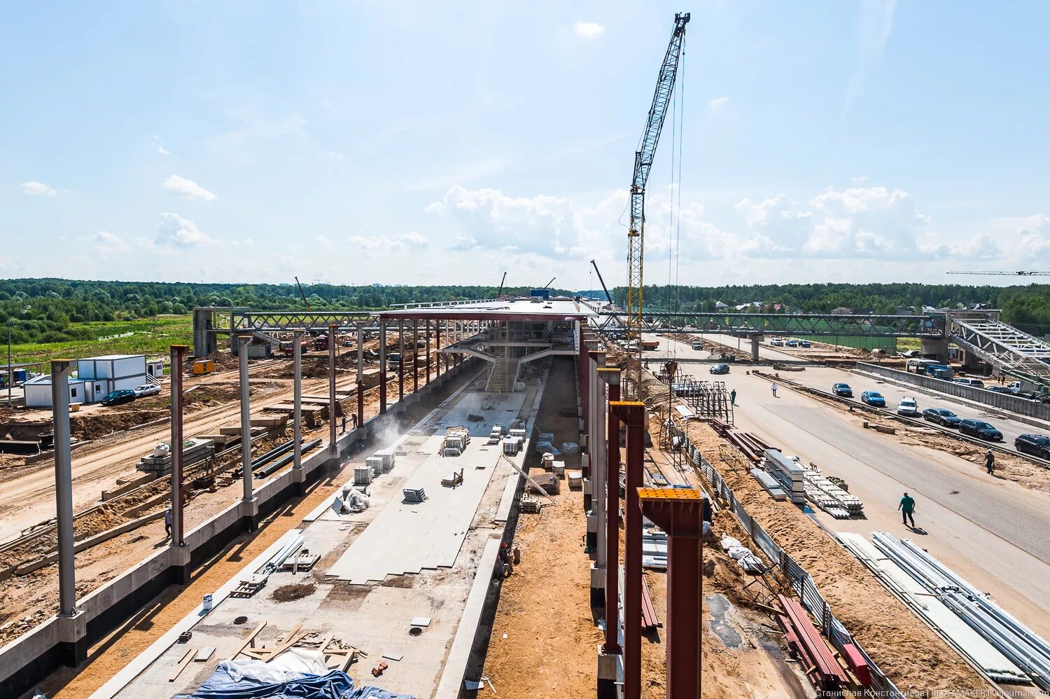 Строительство м москва. Трасса м7 казань. Скоростная трасса. Дороги на сваях. Цкад м12.