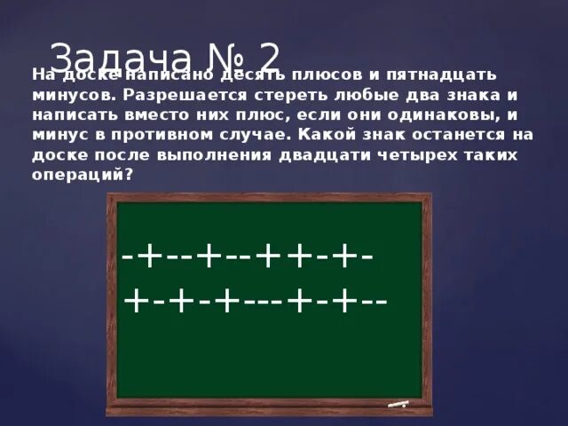 Плюсы и минусы на доске. Минус на минус плюс плюс на плюс плюс. Доска в минус. Знак любые задачи. На доске написано 36 различных целых чисел