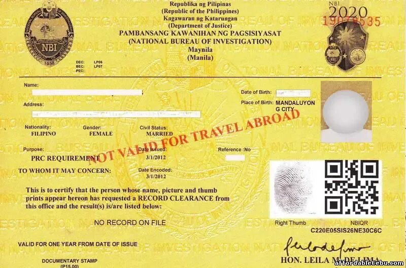 Valid file