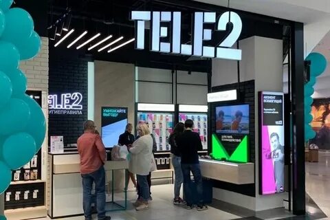 Новый салон теле2