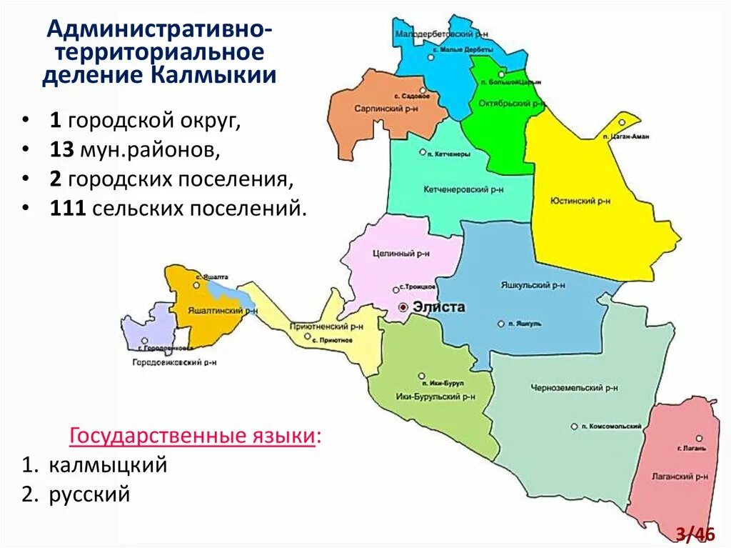 Республика Калмыкия карта с районами. Административно территориальное деление Калмыкии. Экономическая карта Калмыкии. Карта Республики Калмыкия по районам. Бюджетные учреждения республики калмыкия