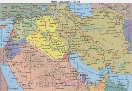 Физическая карта ближнего