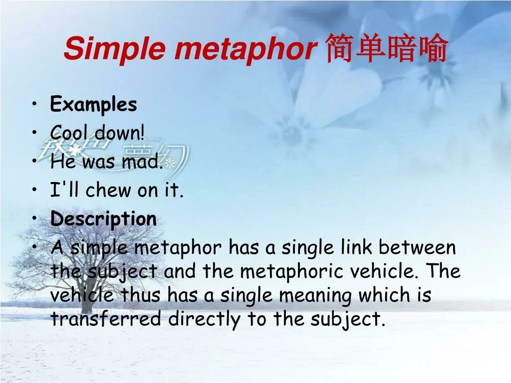 Simple definition. Simple metaphor. simple and prolonged metaphor. metaphor definition. metaphor stylistic device.