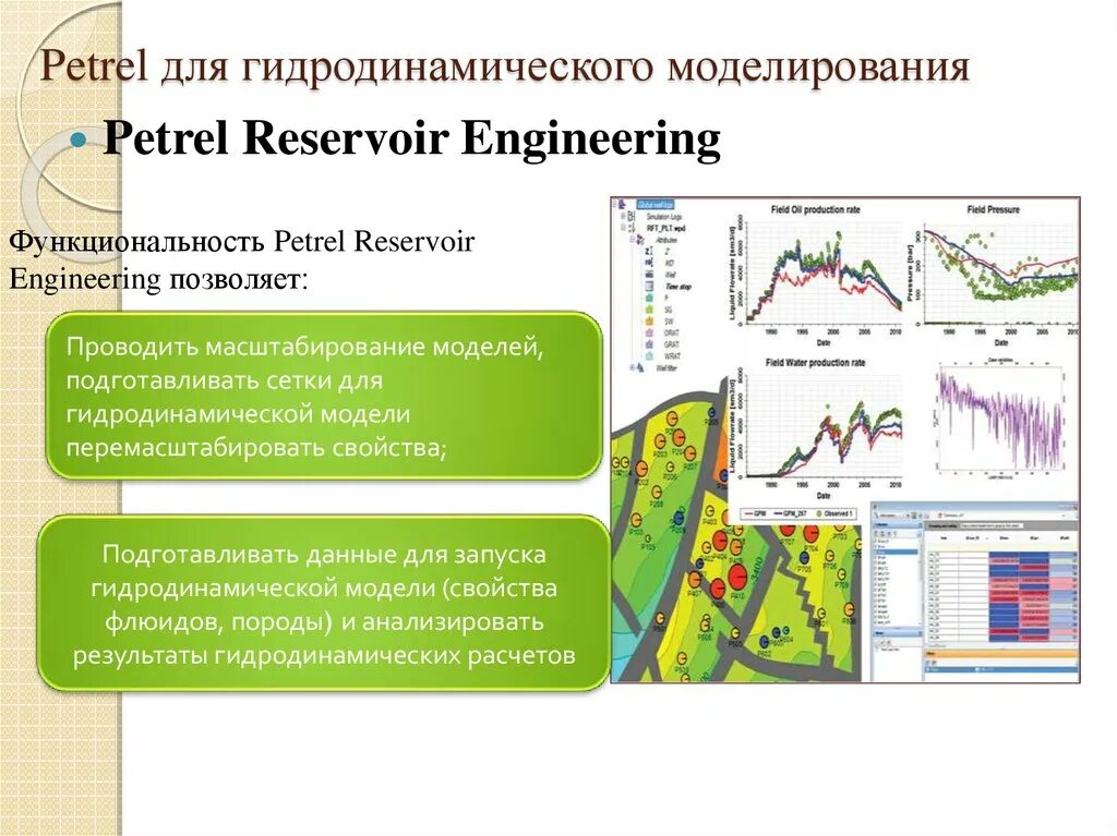 Reservoir engineering