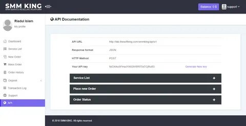 Smm panel sign up for test balance