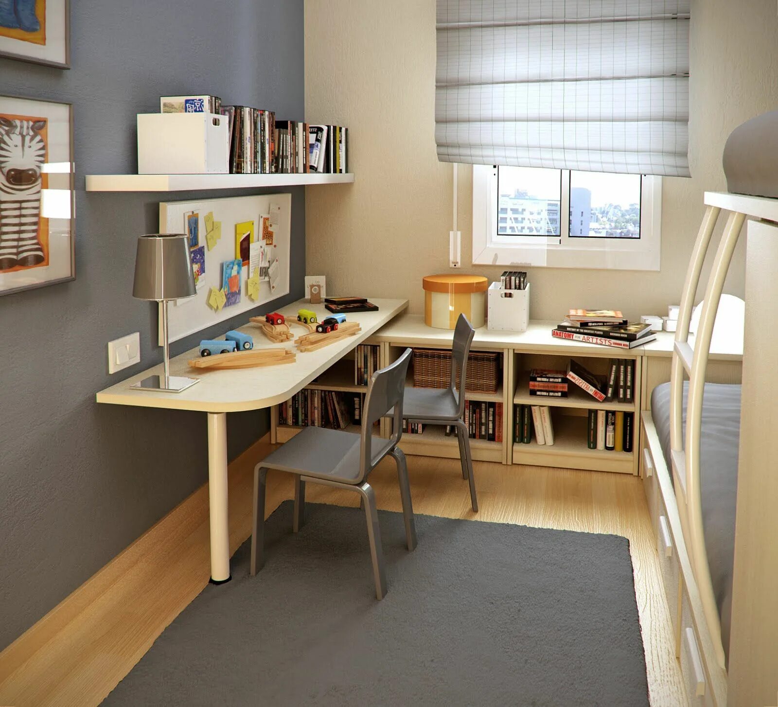 10 Wonderful Study Areas To Make Your Kids Love Studying Study room design, Stud