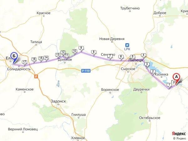 Подробный прогноз елец