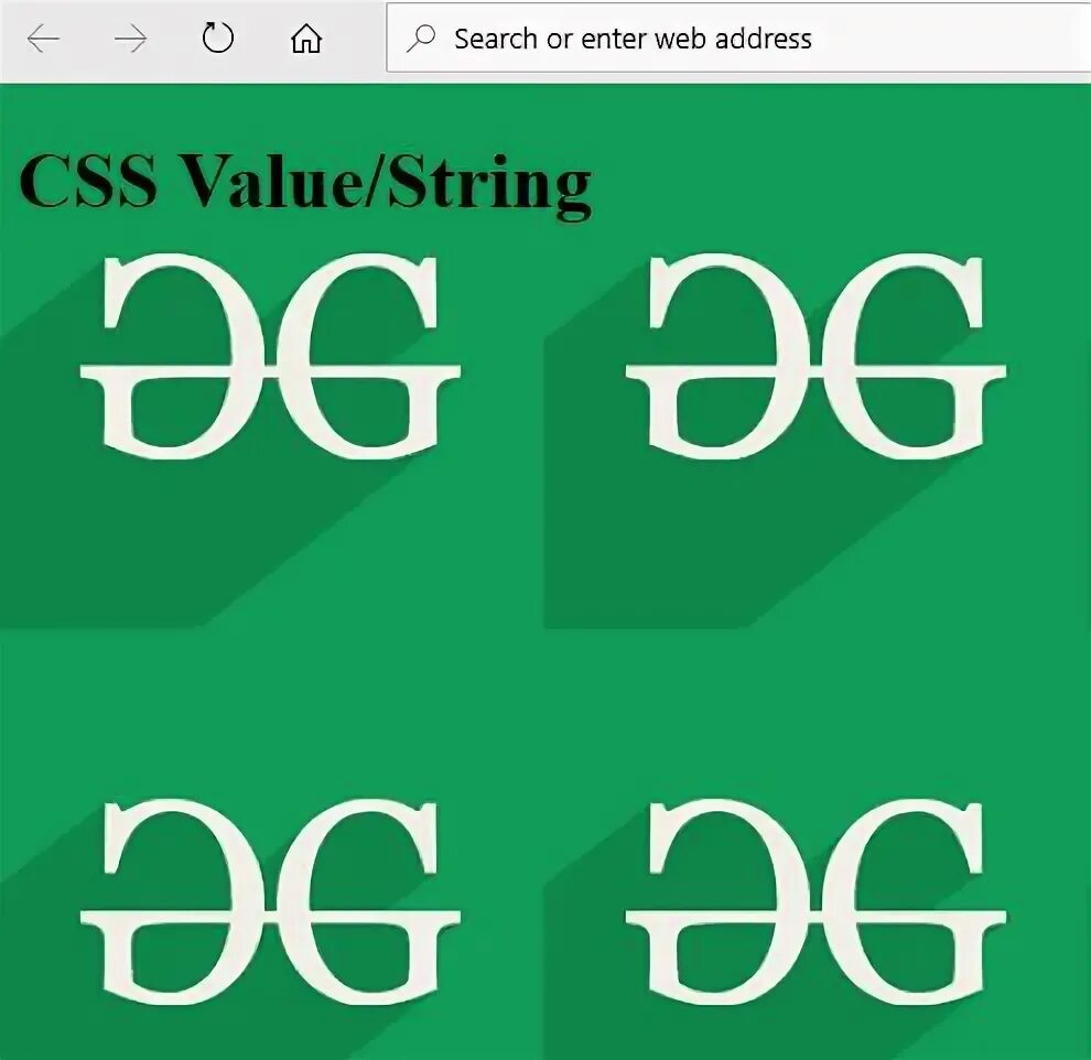 String content. String content