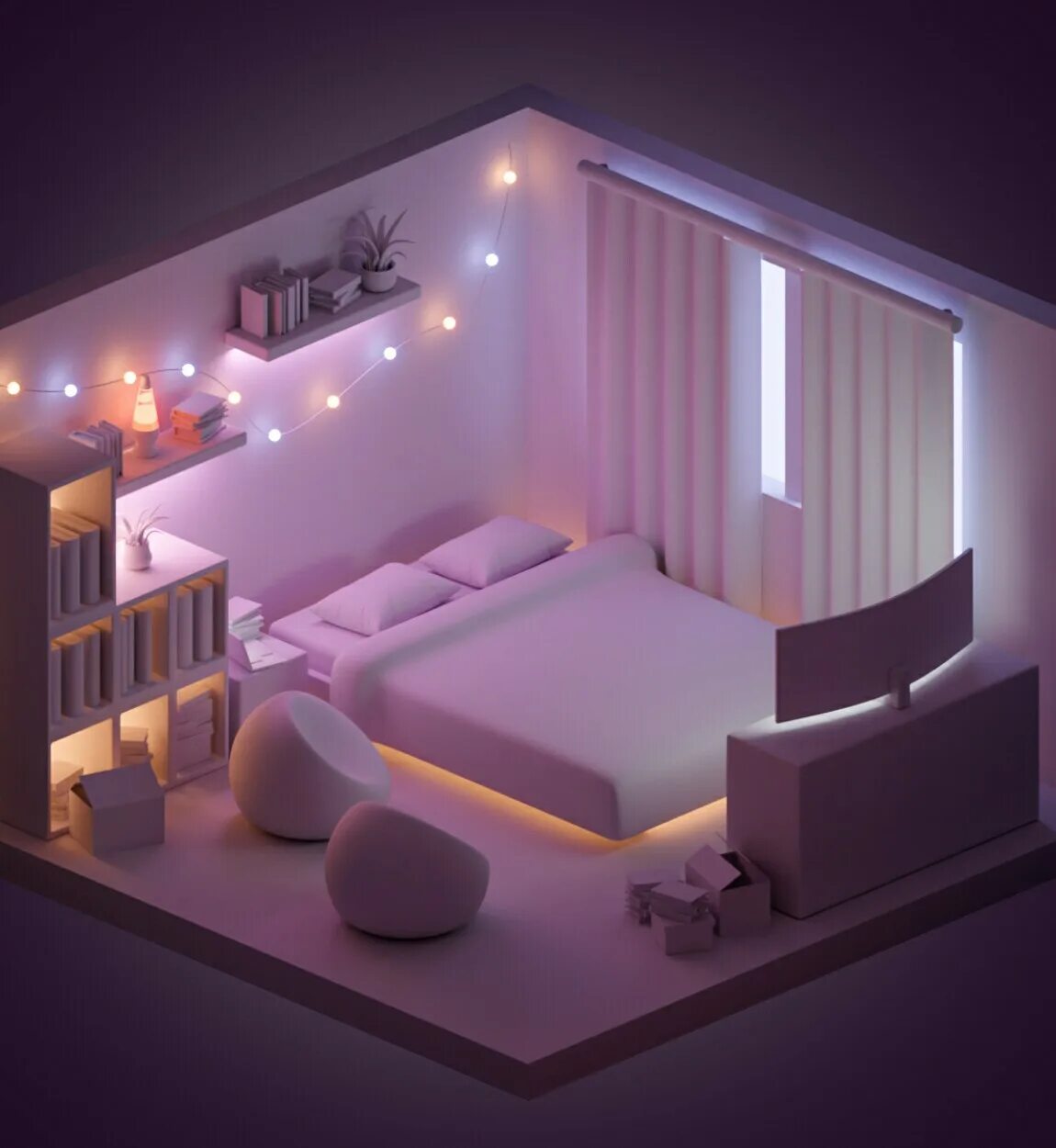 3d room