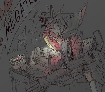 kokoko-sir:" It’s StarscreamMegatron :3 In my vision, Starscream even...