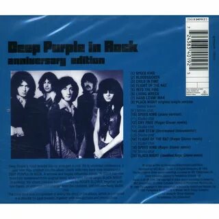 Компакт-диск CD DEEP PURPLE - In Rock - 25th Anniversary (Parlophone)...