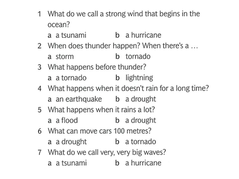 Natural disasters test. Natural Disasters задание по английскому языку. Стихийные бедствия на английском языке текст. Задание на английском по теме стихийные бедствия. Стихийные явления на английском.