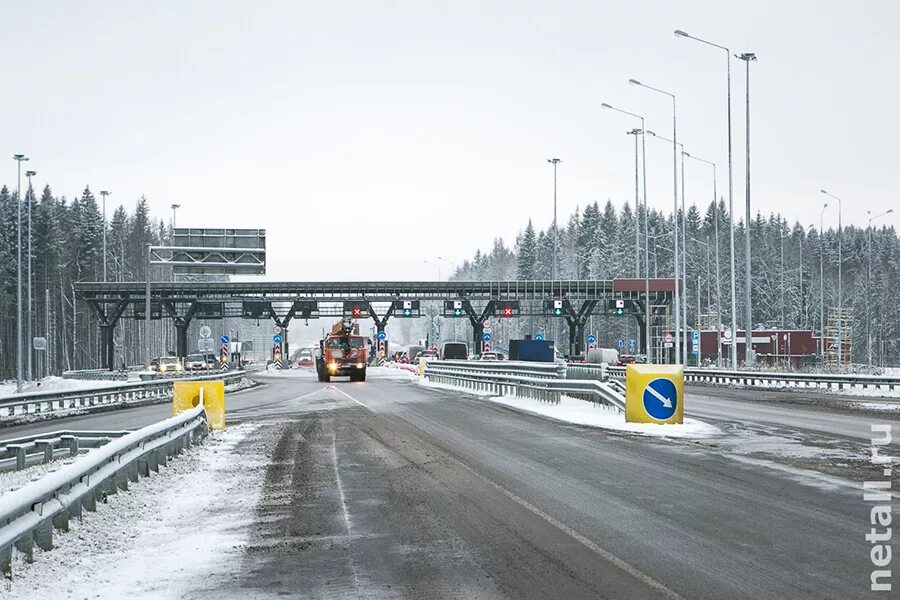 Открыли платную дорогу