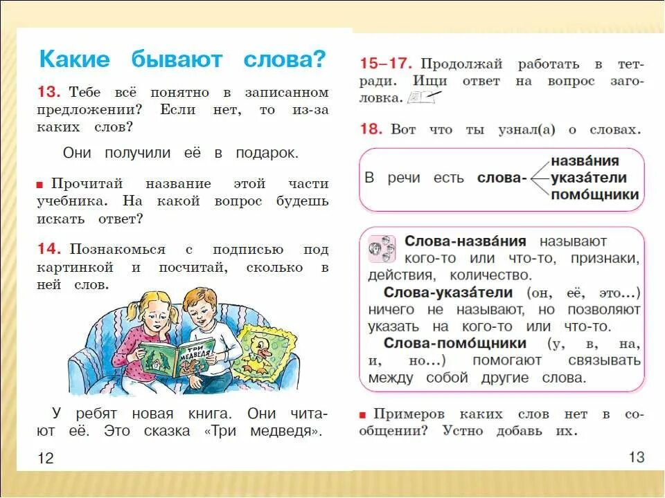 Слова названия первый класс. Слова названия указатели помощники. Первый урок русского языка в 1 классе. Слова названия слова указатели слова помощники. Слова указатели в русском языке 1 класс.