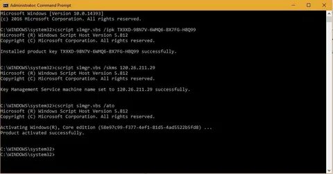 Активация windows r core edition