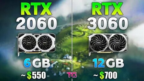 2060 super vs 3060 12gb