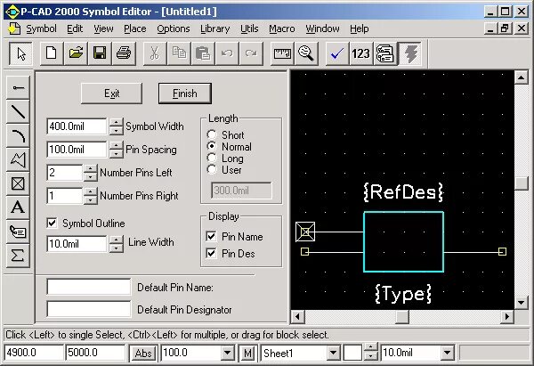 Классический редактор р7 -офис. Symbol editor. Mentor graphics pads. Symbol editor. Symbol editor p cad.