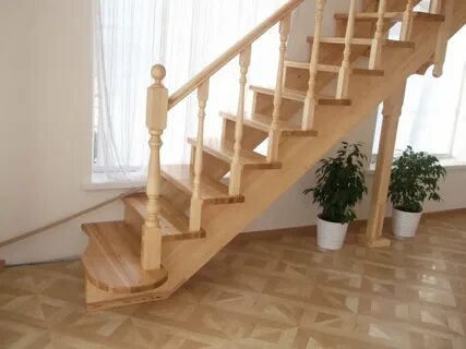 Лестница из сосны