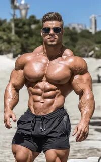 Yalangoch ayol bodibilder fotosurati