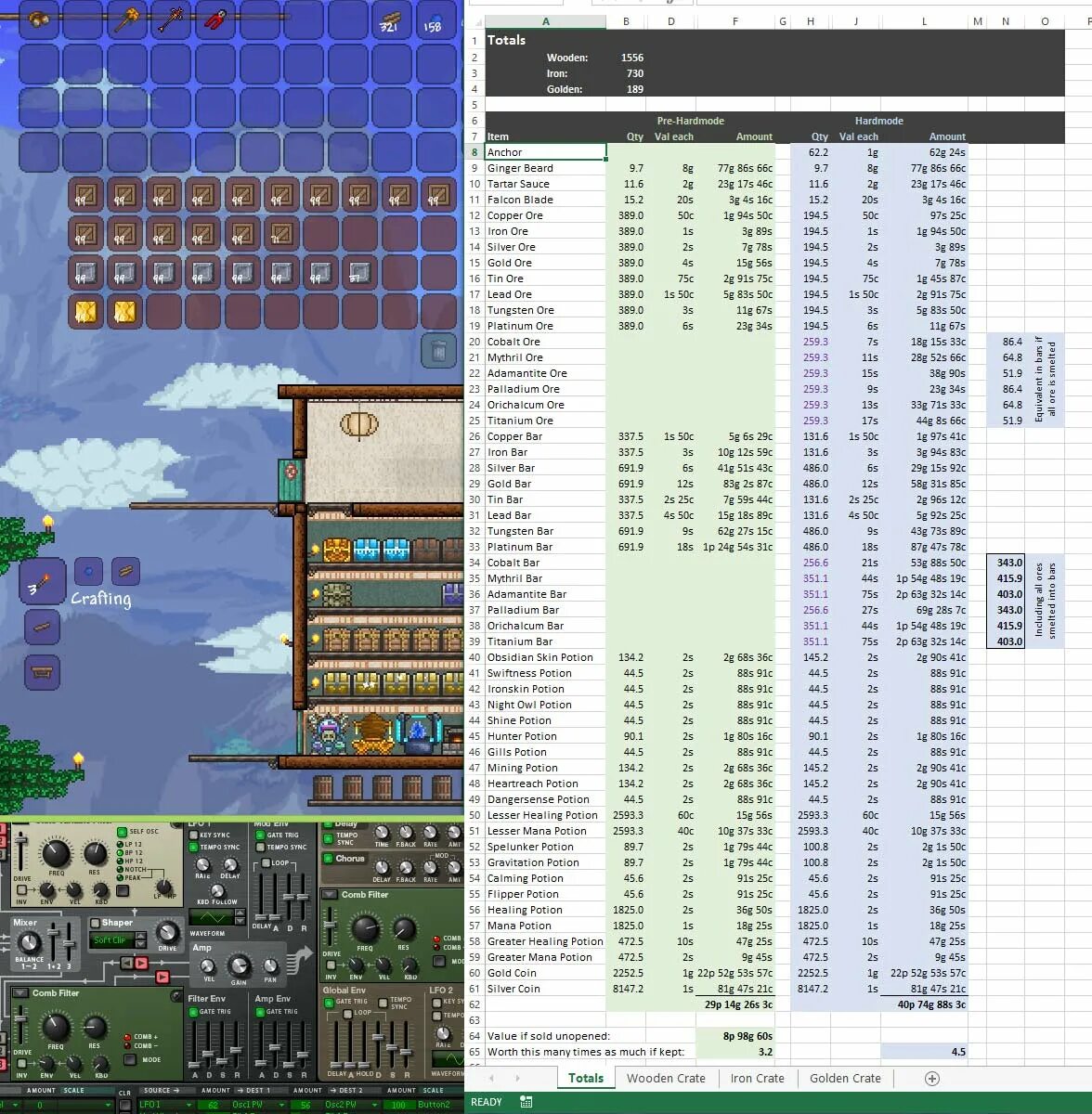 Хардмод руды. ID предметов в террарии 1.4. ID предметов в Terraria 1.4. Террария команды на вещи. Команды в террарии.