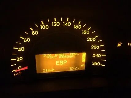 Ошибки мерседес w203