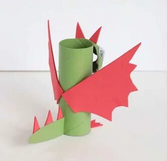 Елочная игрушка дракон своими руками из бумаги