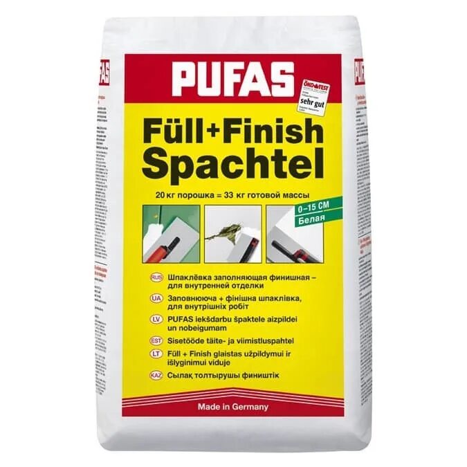 Pufas full finish spachtel. Pufas full finish spachtel. Шпаклевка гипсовая pufas full-finish spachtel 20 кг. Гипсовая шпаклевка пуфас. Шпаклевка пуфас 20кг.